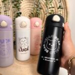 قمقمه فلاسکی کودک نی دار استیل دوجداره - Image 4