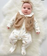 سرهمی جلیقه پشمی