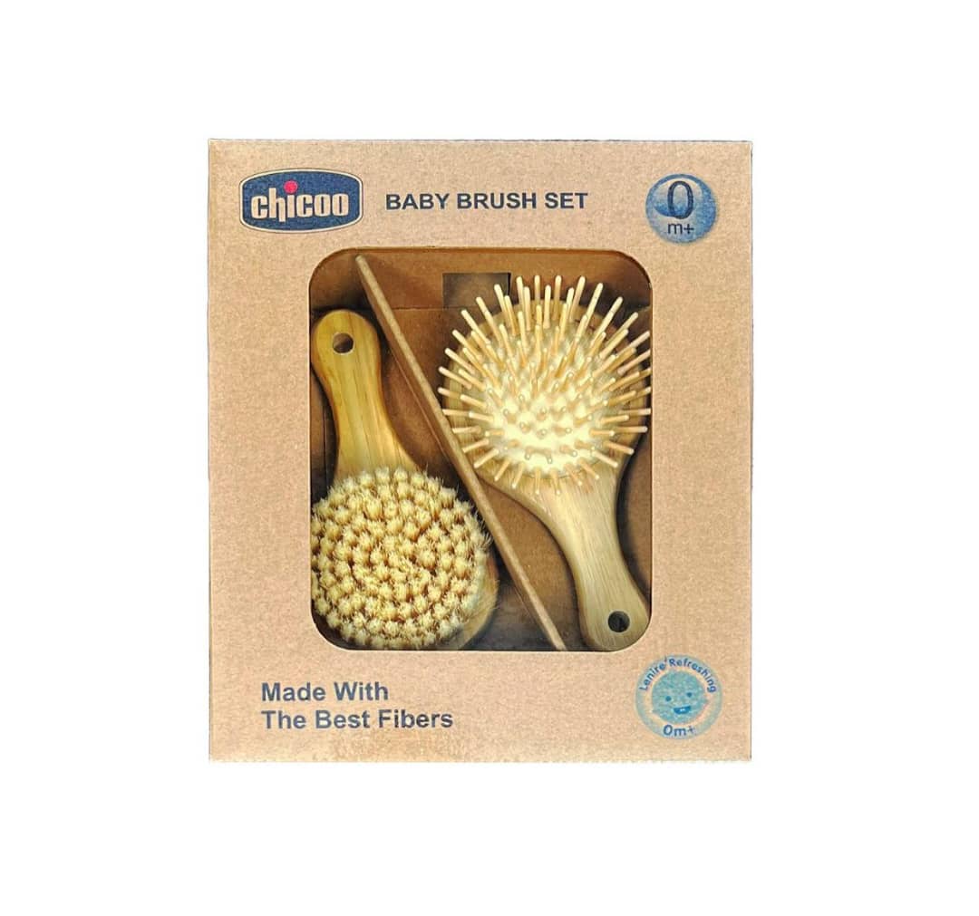 WhatsApp Image 2025-12-15 at 18.11.03 (1) ست شانه برس چوبی چیکو - Image 1